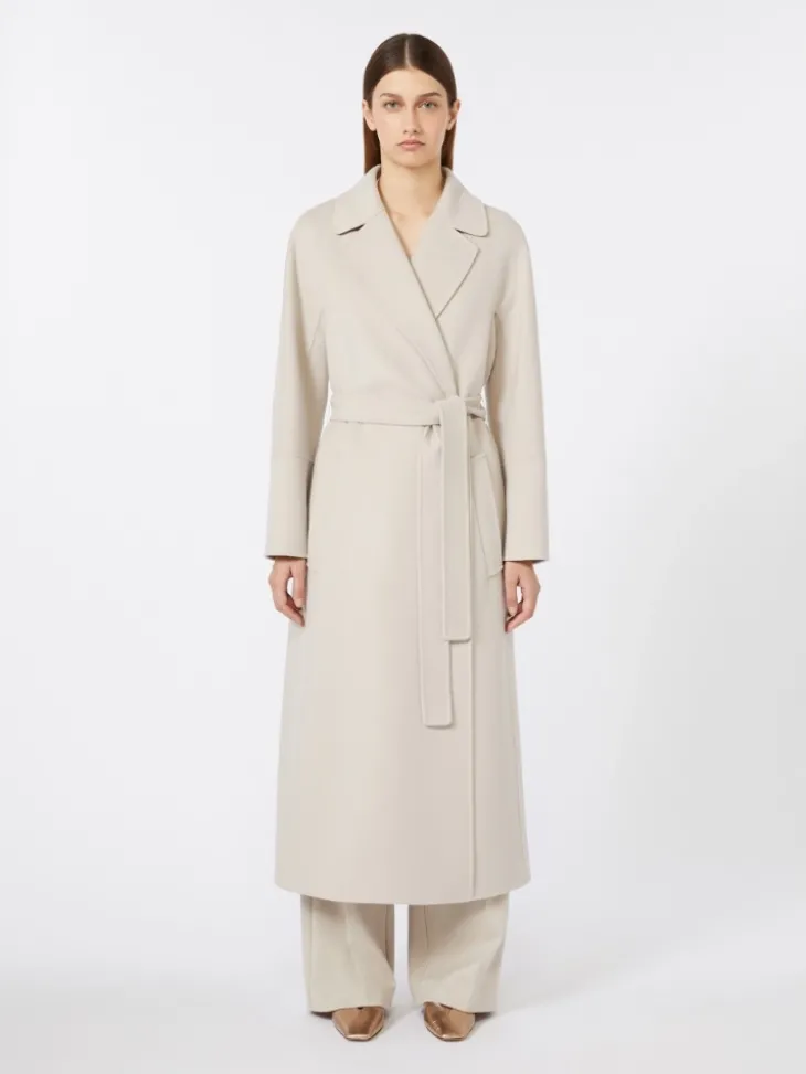 Wool robe coat - SAND