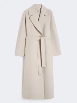 Wool robe coat - SAND