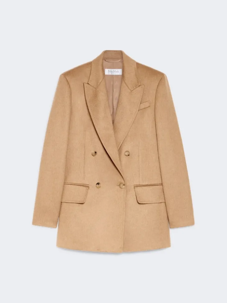 Zibeline camel Olimpia Jacket - CAMEL